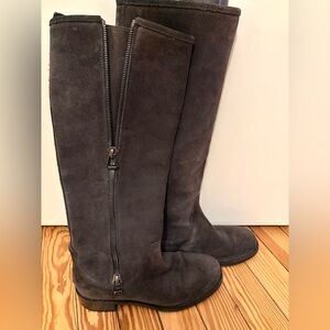 Jimmy Choo suede riding boots 38